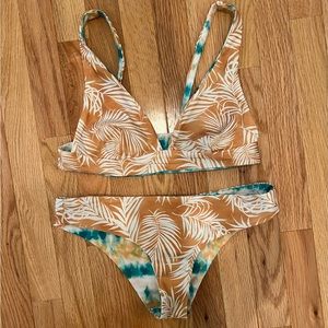 Rip curl summer palm reversible bikini